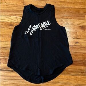 Peloton Emma lovewell I got you Black tank Top